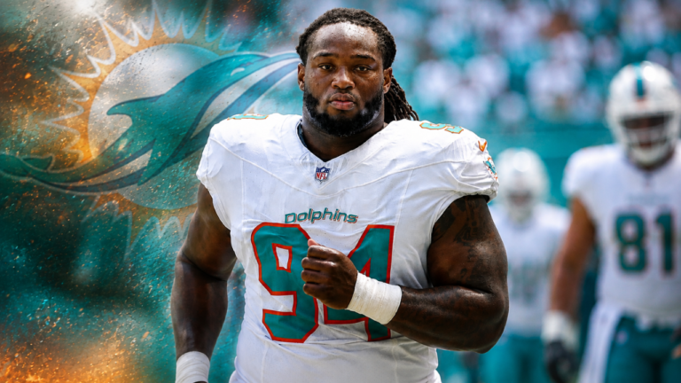 Second-Year DT Jordan Phillips Dolphins Captain Candidate in 2026