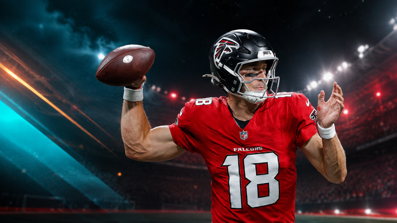 Atlanta Falcons quarterback Jack Strand, a potential Dolphins backup quarterback option