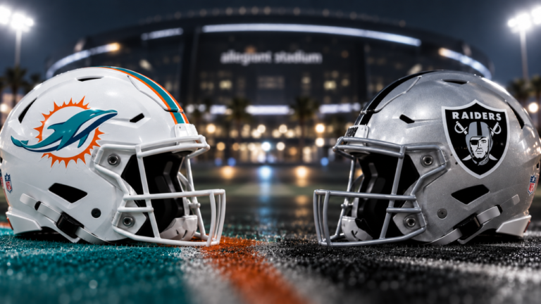 Miami Dolphins and Las Vegas Raiders Week 1 injury report for Sept. 9, 2026